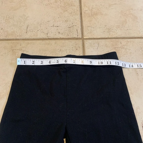💜 Calvin Klein Jeans Girls Black Leggings L/G (10/12) - Picture 3 of 5